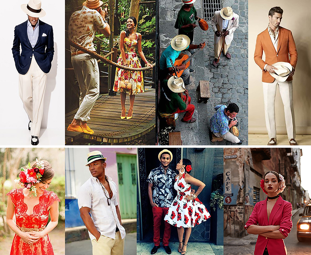 Mood Board: Havana Nights Gathering Blog